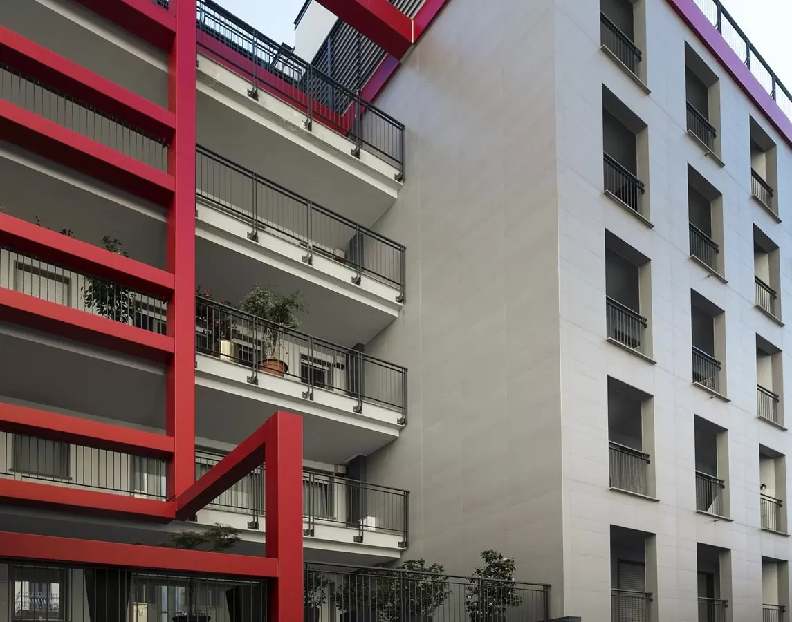 Керамогранит LAMF009795_IT I Naturali Ceppo Di Brecciola Avorio Bocciardato 5.6mm 100x300