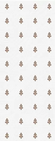 Плитка Chateau Mocca Decor Lis 20.1x50.5