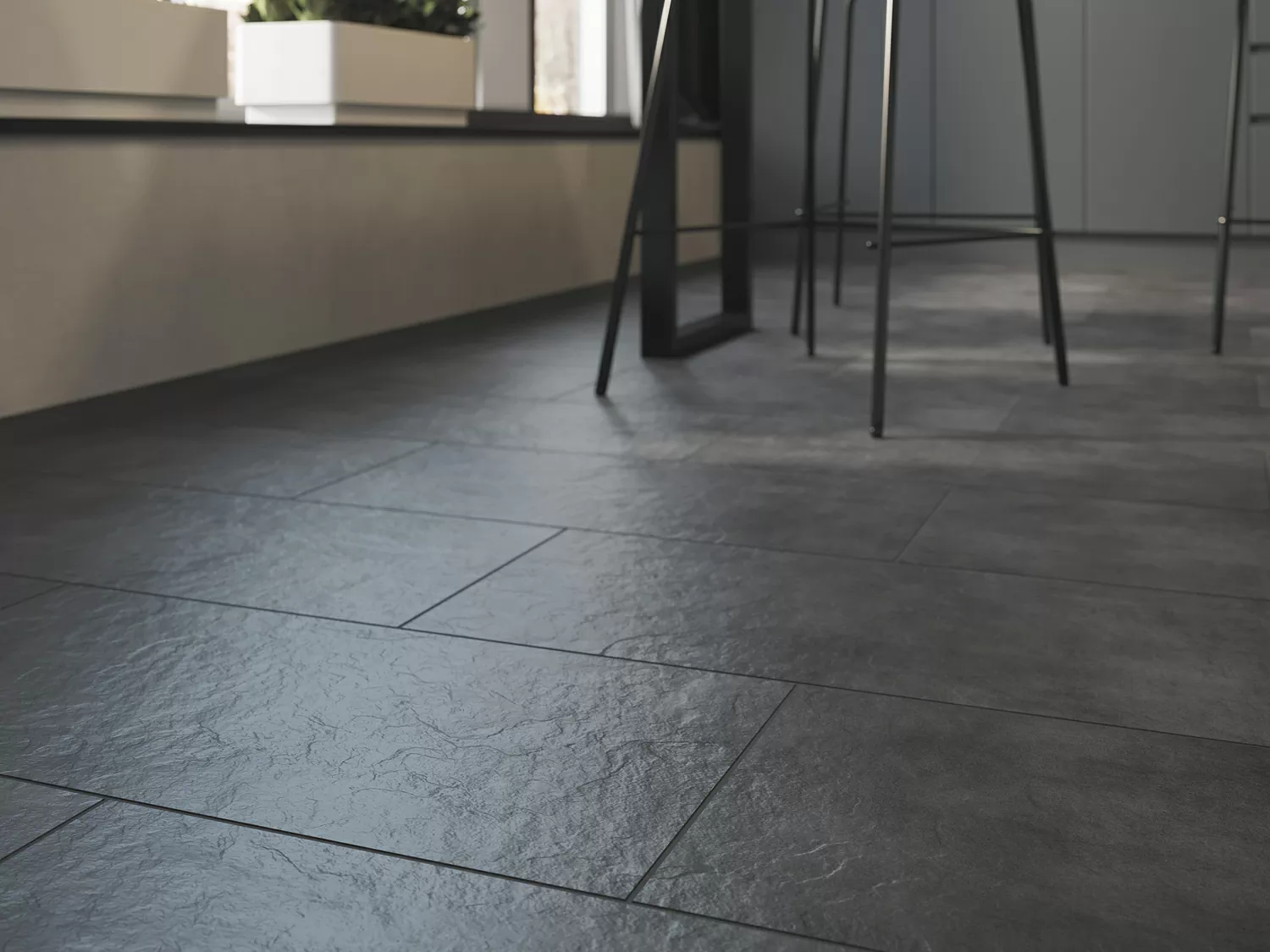 Керамогранит C-SF4L402D Slate темно-серый 29,7x59,8