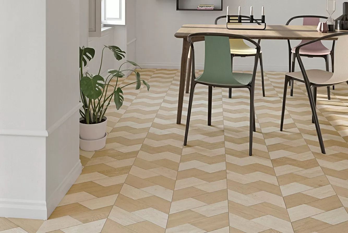 Керамогранит 120281 TRAPEZIUM WOOD LIGHT 9.8x23