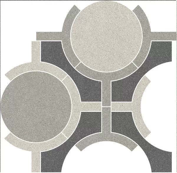 Керамогранит ID149 Джиминьяно 1 наборный матовый 48x49,5