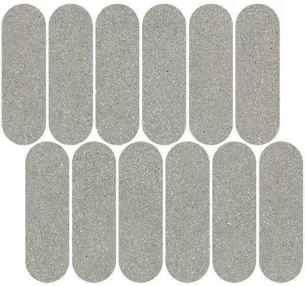 Керамогранит ID144 Джиминьяно наборный серый матовый 30x32