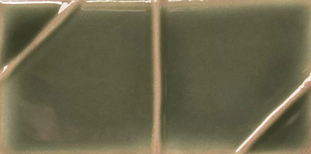 Плитка 134630 Yoko Origami Moss Gloss 6,2x12,5