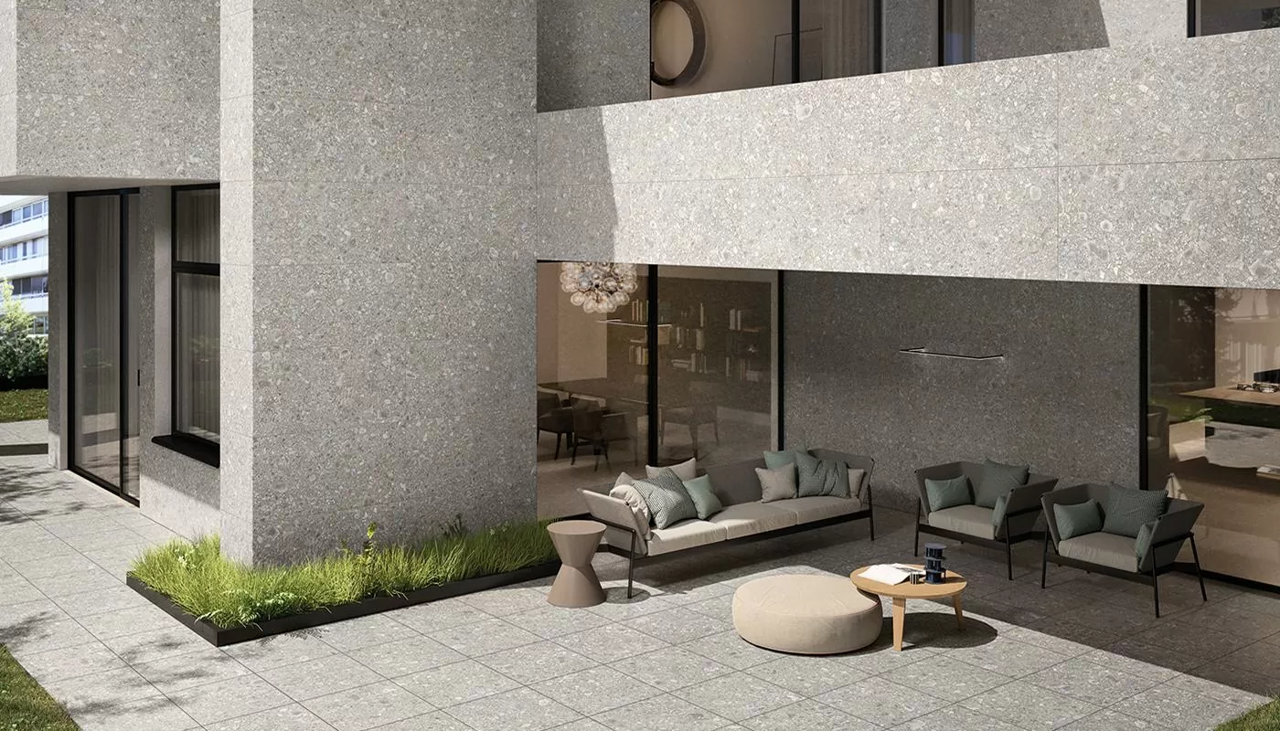 Керамогранит EMCP Lombarda Plus Cenere Mix Rett 120x120