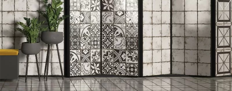 Керамогранит Metallici white 20x20
