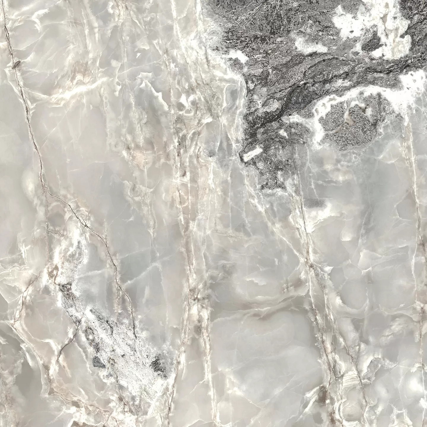 Керамогранит 765479 Onyx&More Silver Blend Satin Ret 60x60