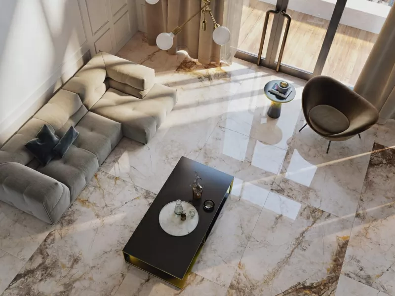 Керамогранит SG634022R Риальто коричневый светлый лаппатированный 60x60