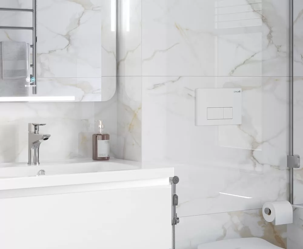 Керамогранит Calacatta Superior Белый Матовый 60х60