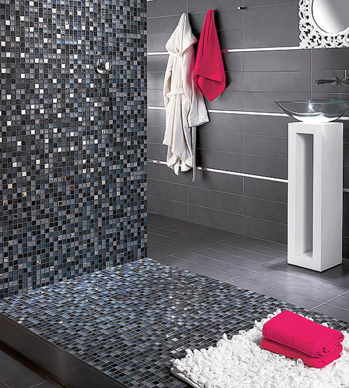 Мозаика 185024 Mosaico Grey-Glass 29,3x29,3