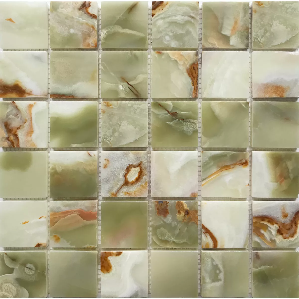 Мозаика JMST21206 Green Onyx 30.5X30.5