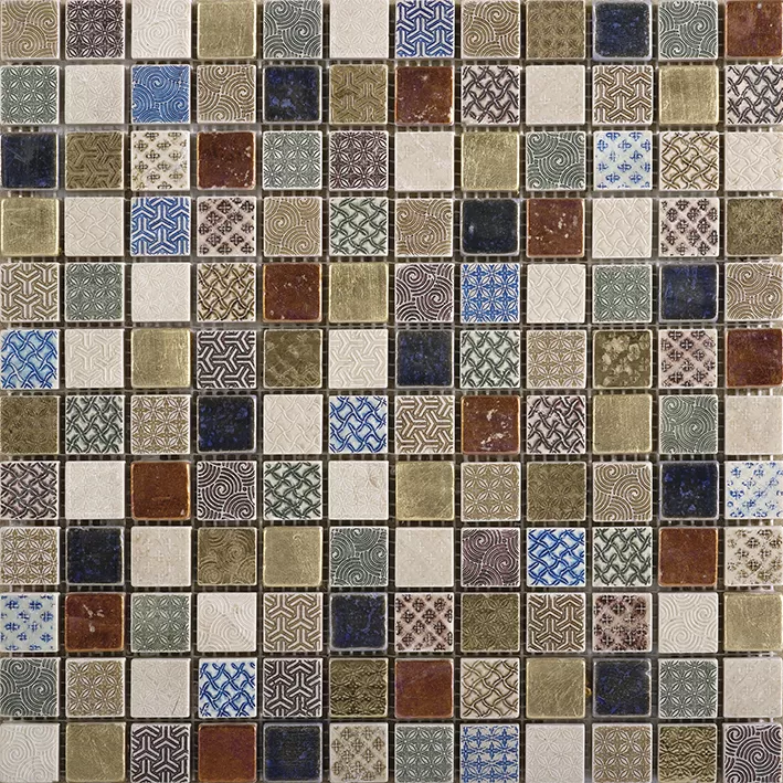 Мозаика L241707091 Ancient Bath 2.3x2.3 G-535 30,5x30,5x1
