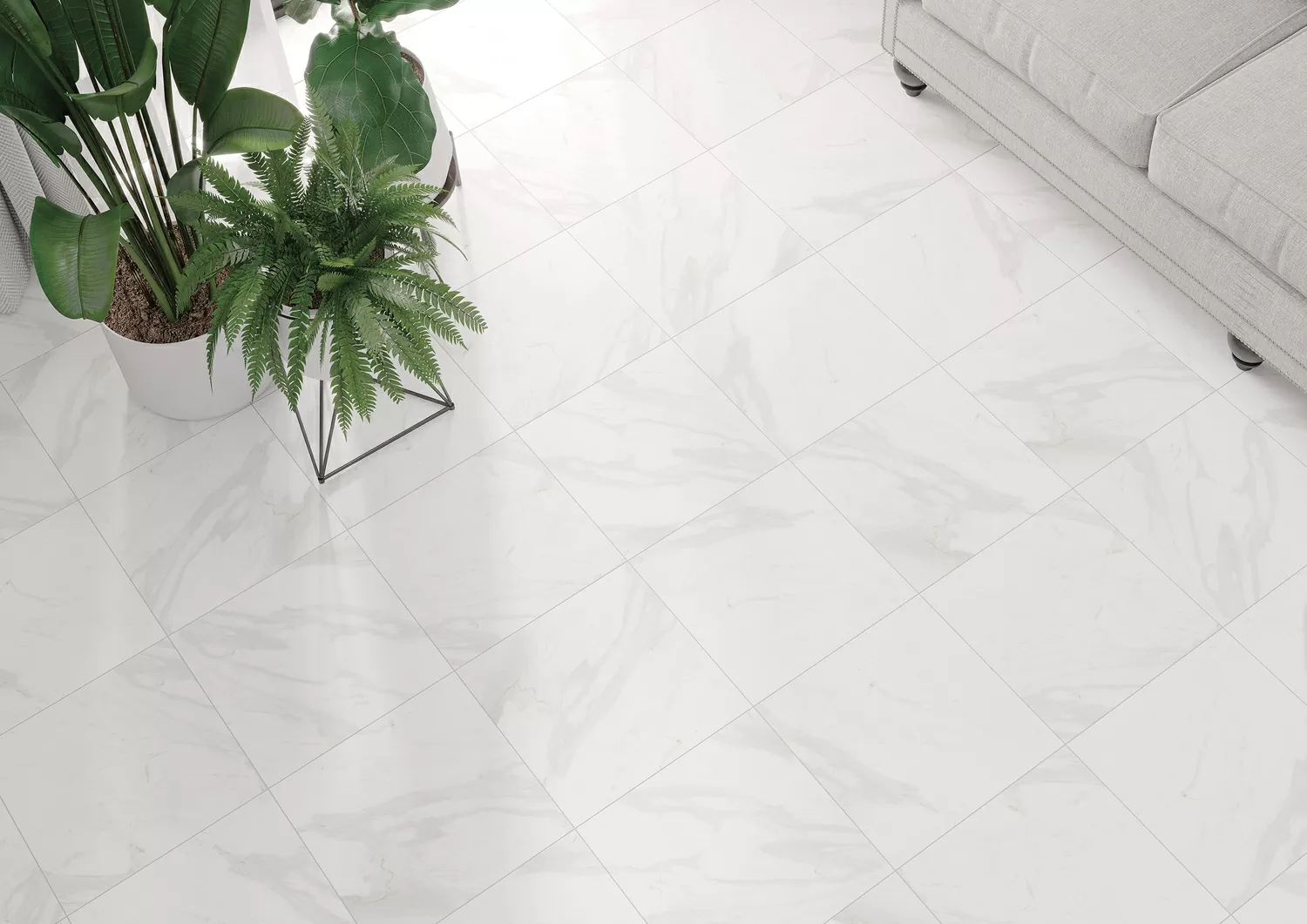 Керамогранит C-RS4R052D Royal Stone белый 42x42