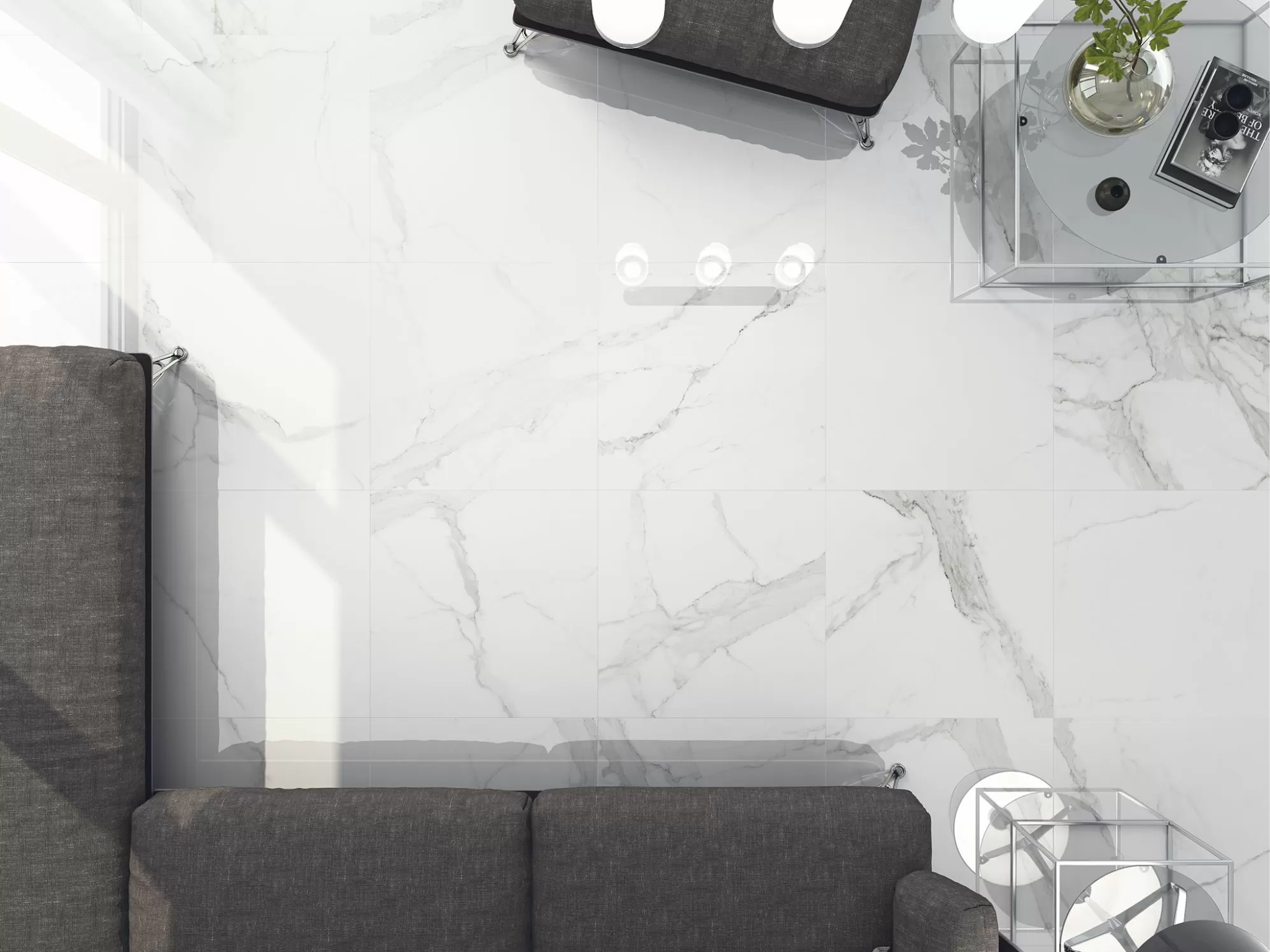 Плитка Statuario Brillo Rect 30x90