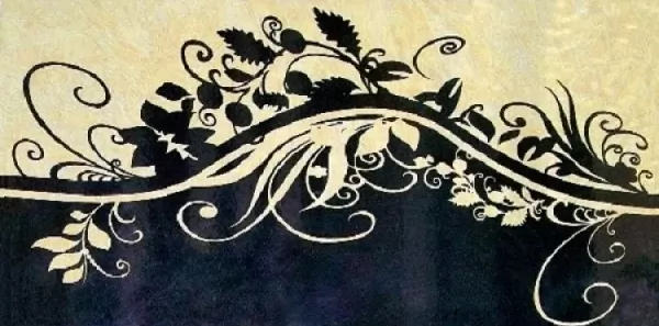 Плитка Keret Olga Marfil Plata Decor 25x50