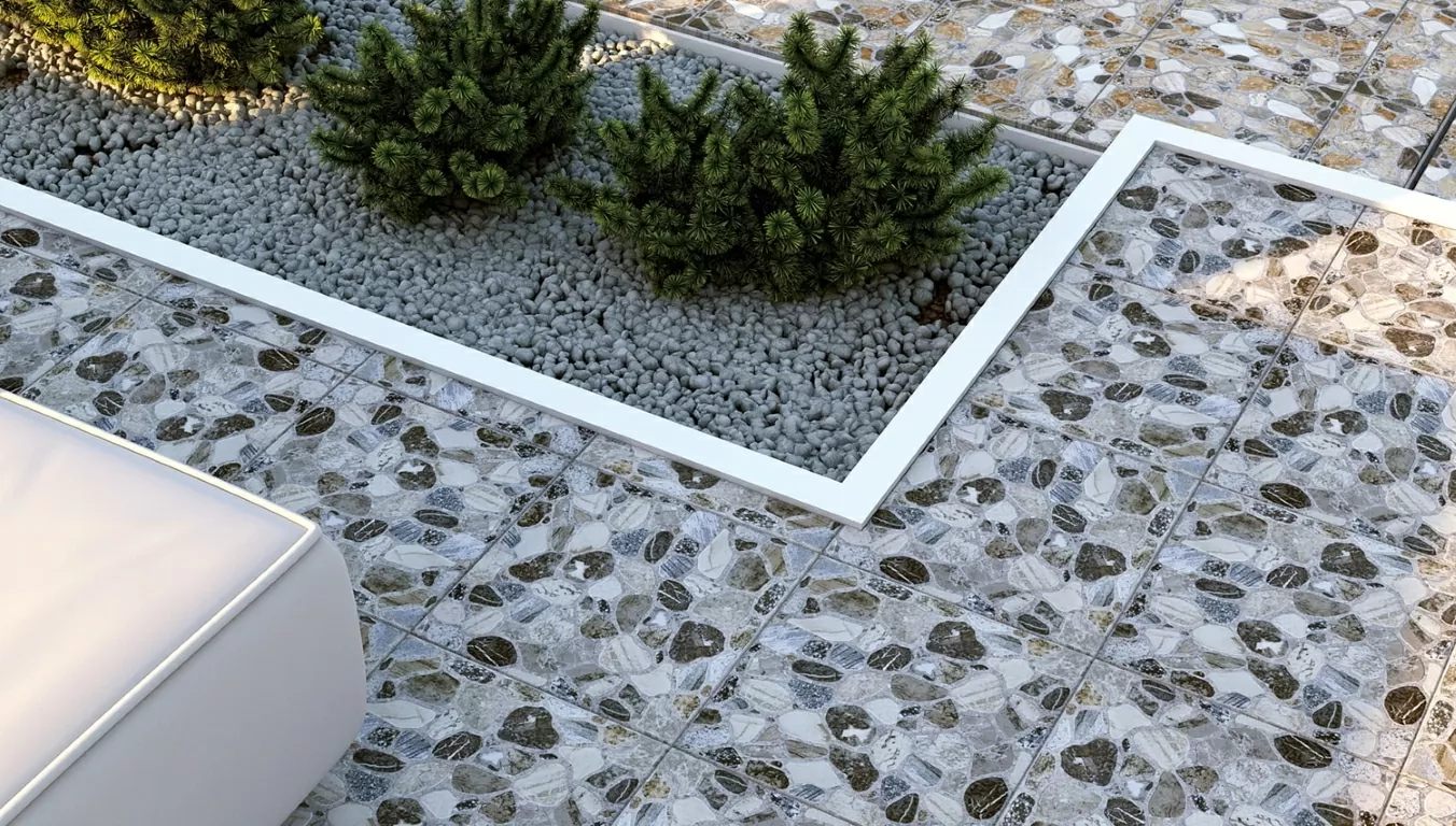 Керамогранит 16431 Rento бежевый R12 29,8х29,8