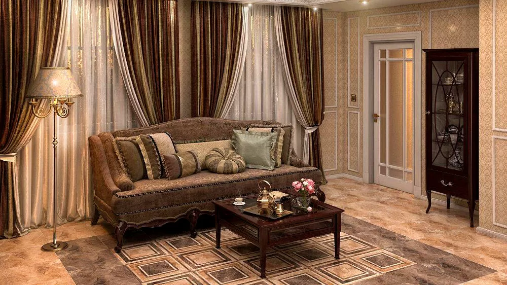 Керамогранит 738472 Конкорд Деко-1 Серый темный 45*45