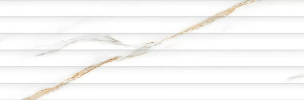 Плитка Statuario Iron Ore Linea Glossy 30x90x1,05