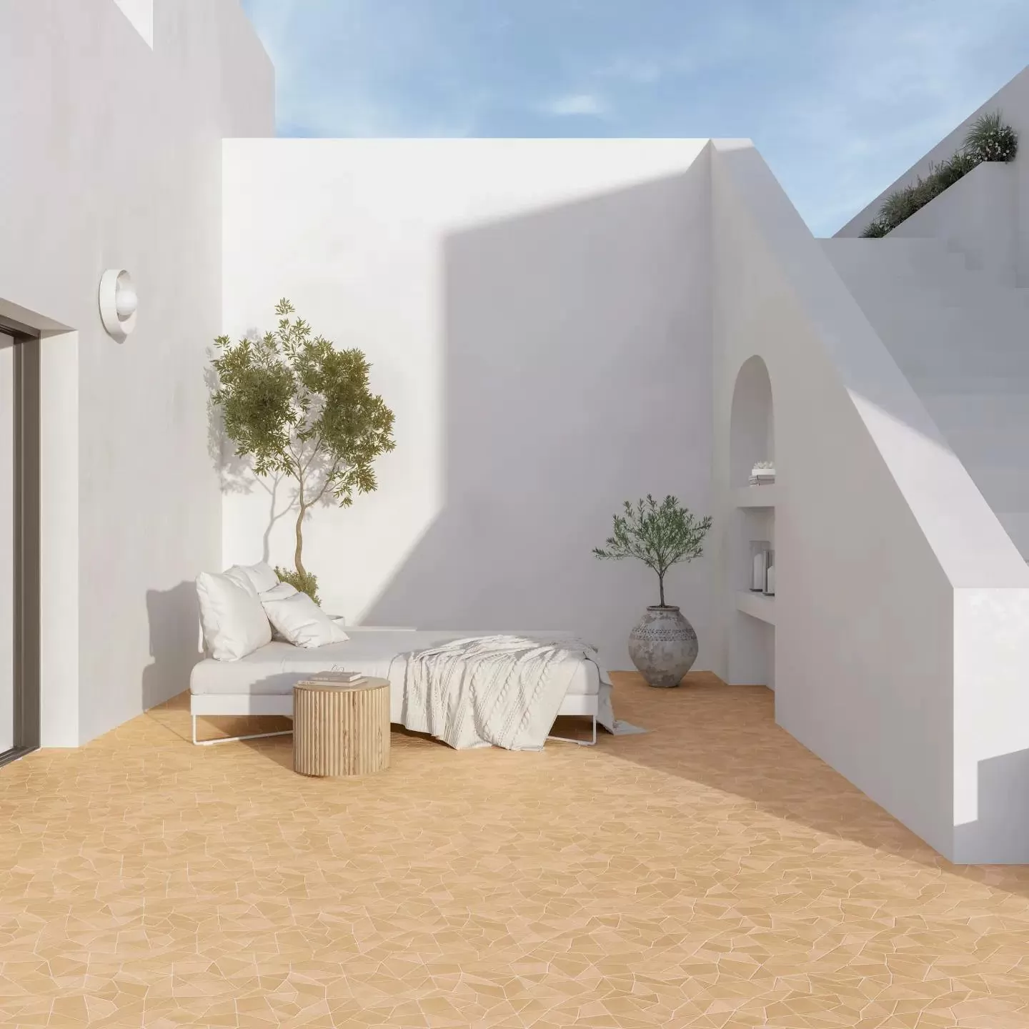 Керамогранит 134496 Trencadis Gaudi Sand 25,5x25,5
