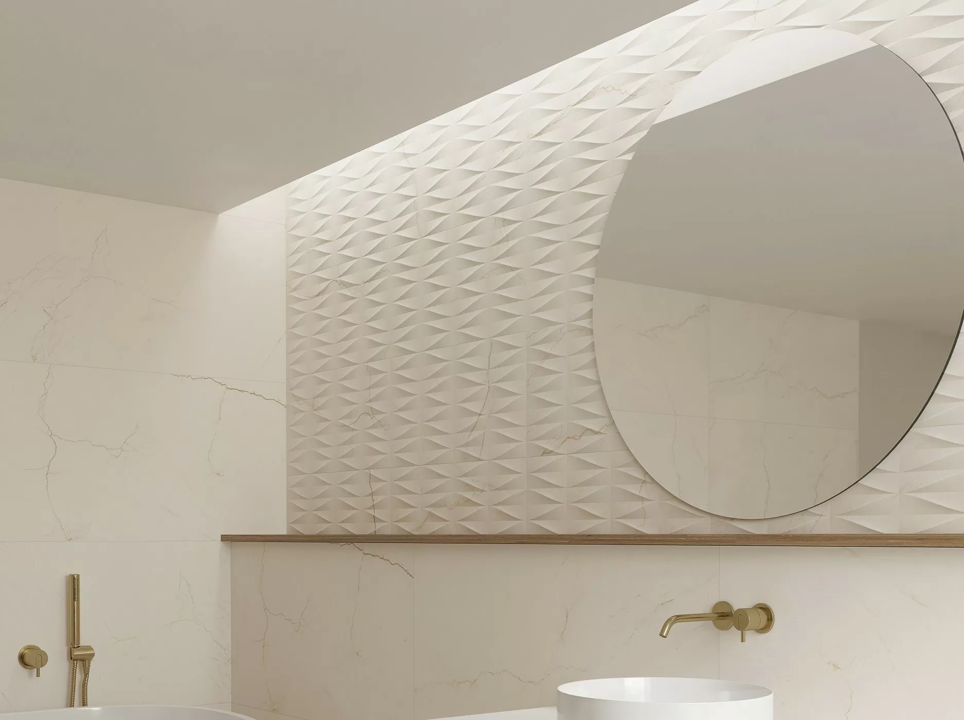Керамогранит Crema Avorio 32x62.5