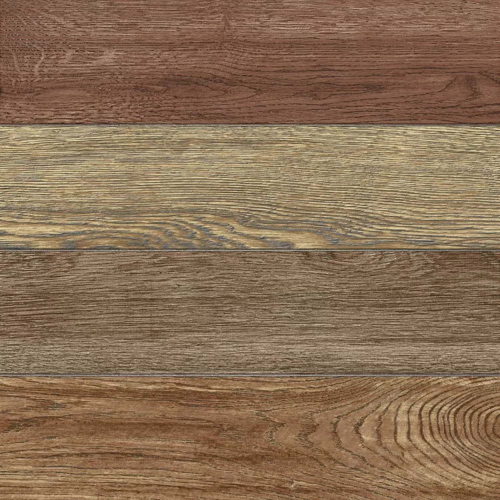Керамогранит A15996 Woodstory многоцветный рельеф 42x42