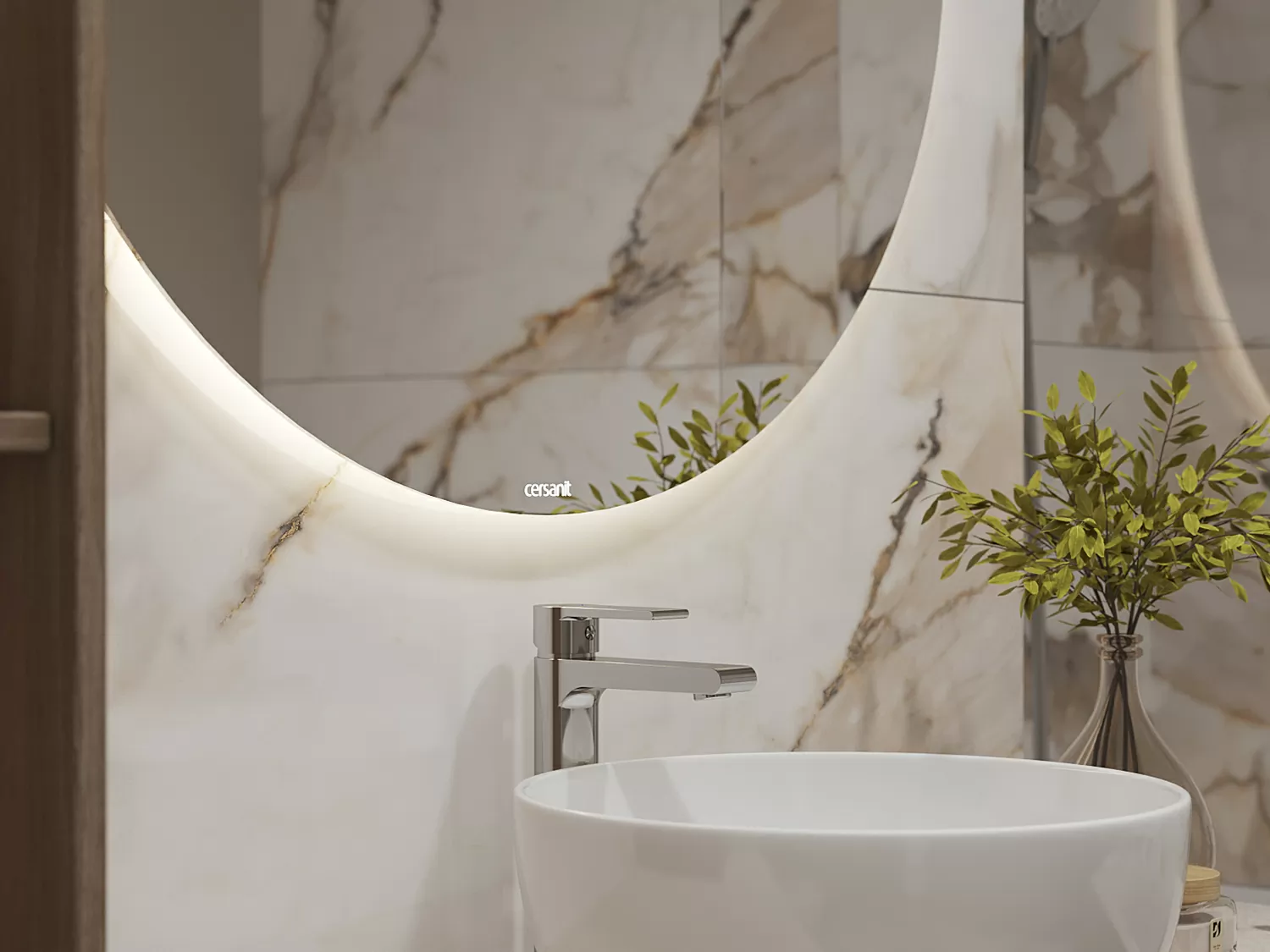 Керамогранит 17431 Silvia полированный белый ректификат 60x120