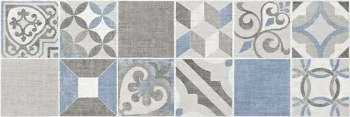 Плитка F53TAW021 Inserto Linum Gris 30х90.2
