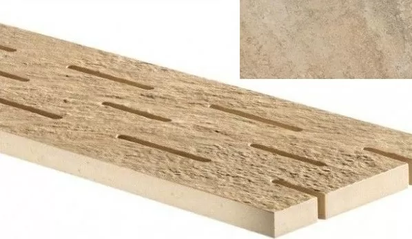 Керамогранит 620090000500 Landstone Gold Griglia Angolo Sx 20x60