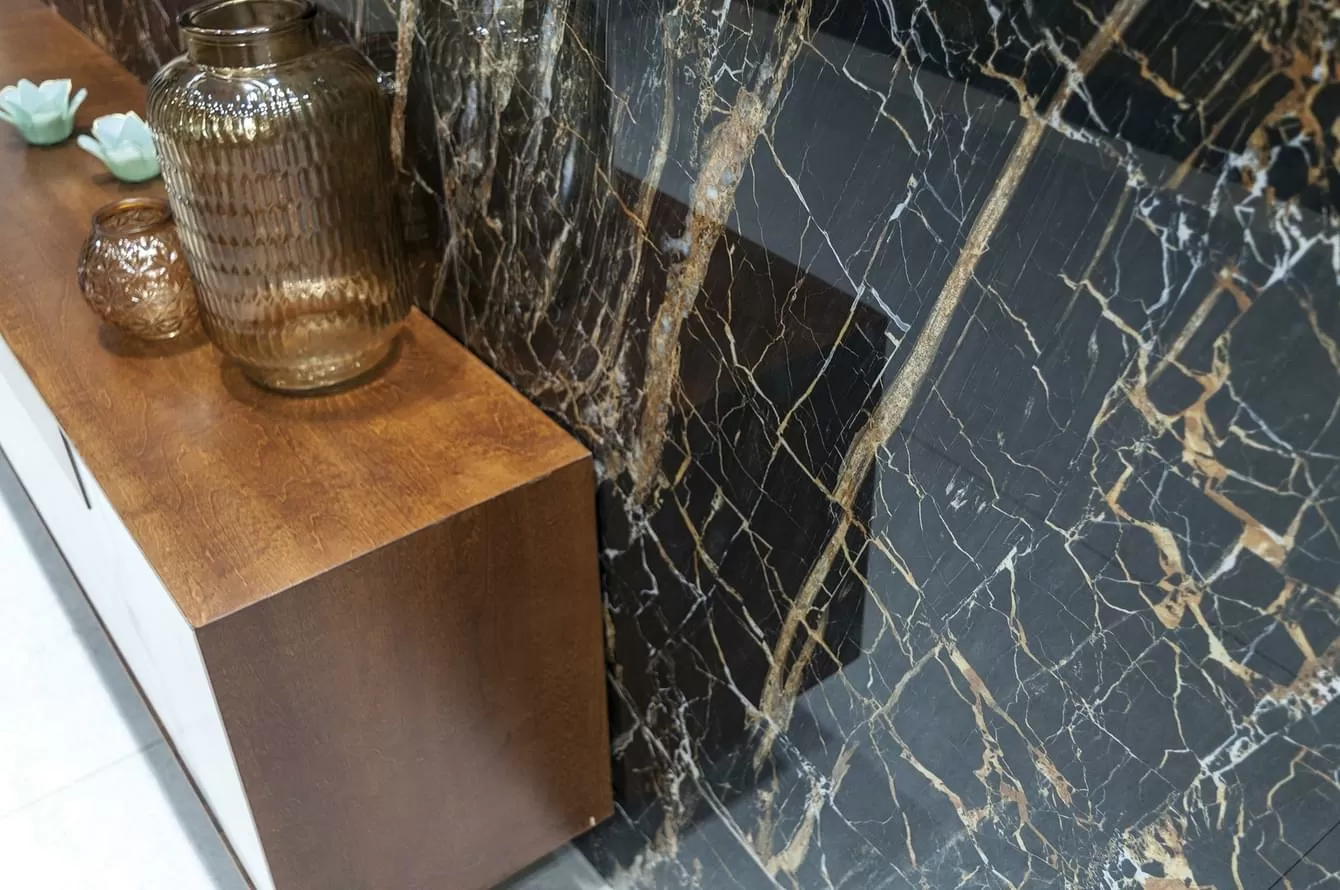 Керамогранит QUA0013 Black Golden Full Lap 60x120