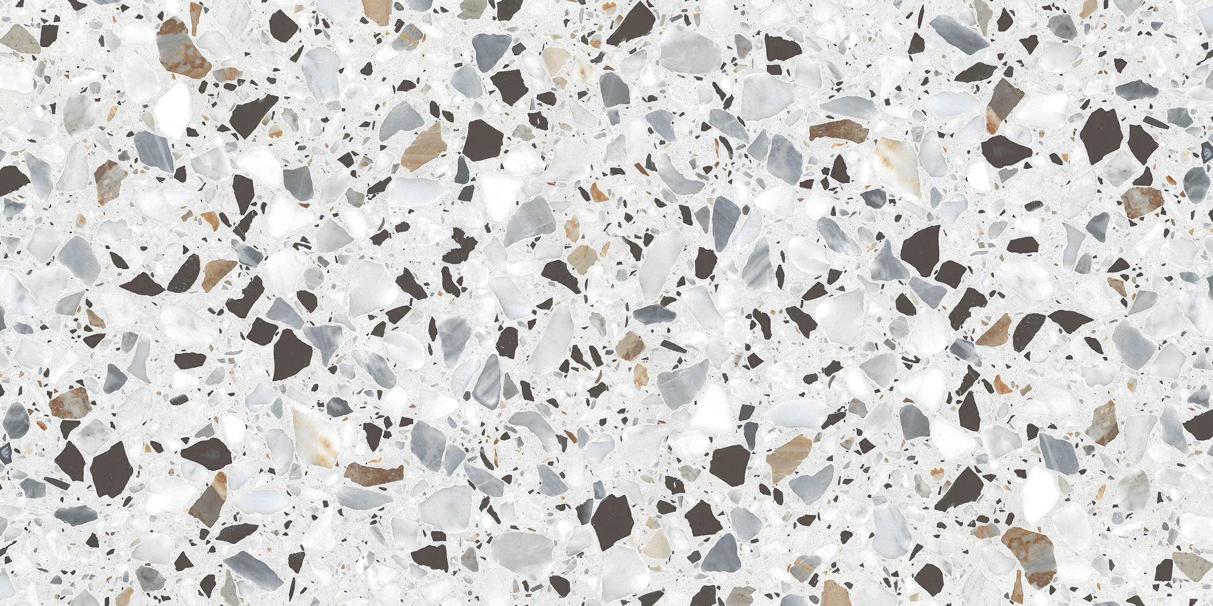 Керамогранит NTT99606M Terrazzo White 60x120