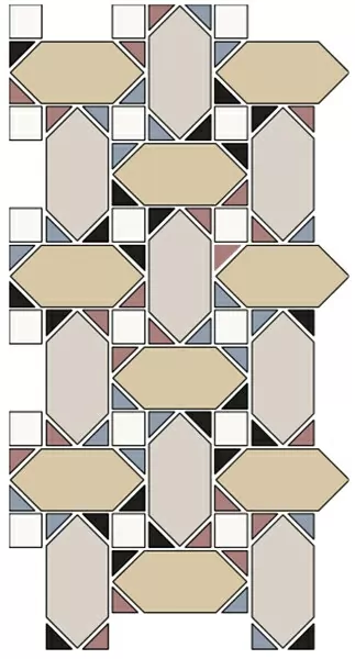 Керамогранит Фон 1 Ясмин (35/10/14/08/01/19) 43.8x21.9
