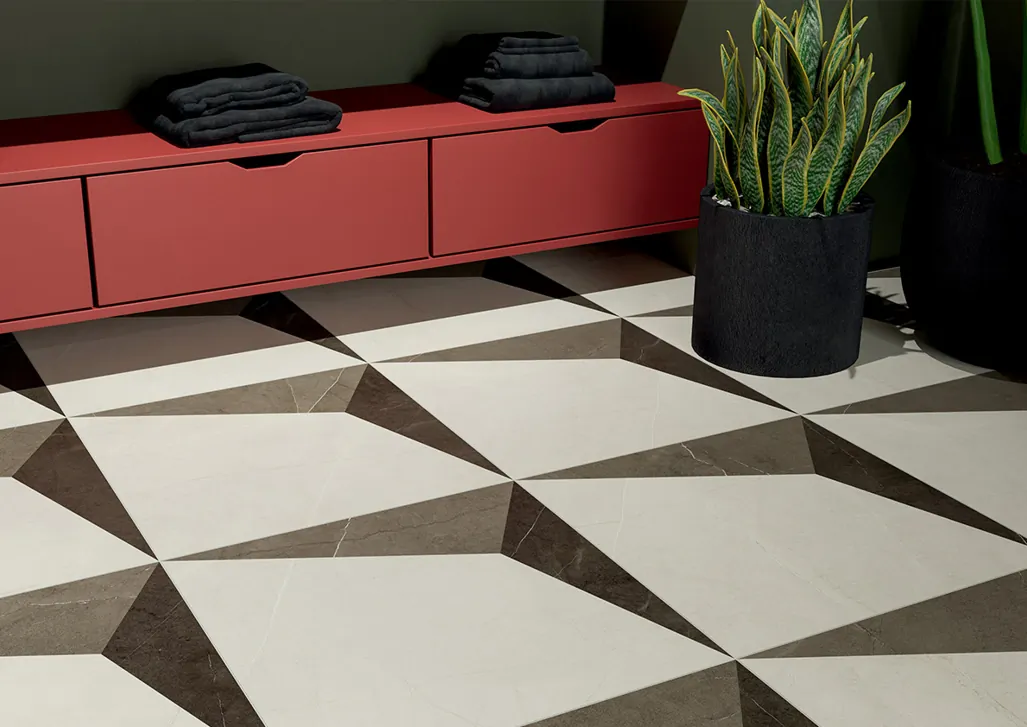 Керамогранит 610010002695 Фьямма Уайт Рет 60х60