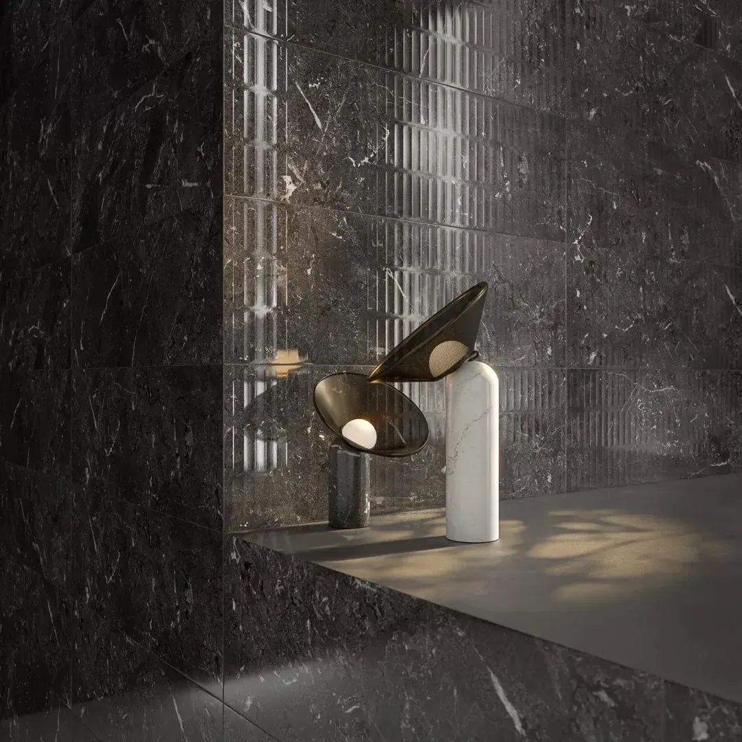 Керамогранит KM6060G0321RBT6 Плинтус Тубкаль белый матовый обрезной 60x9,5x0,9