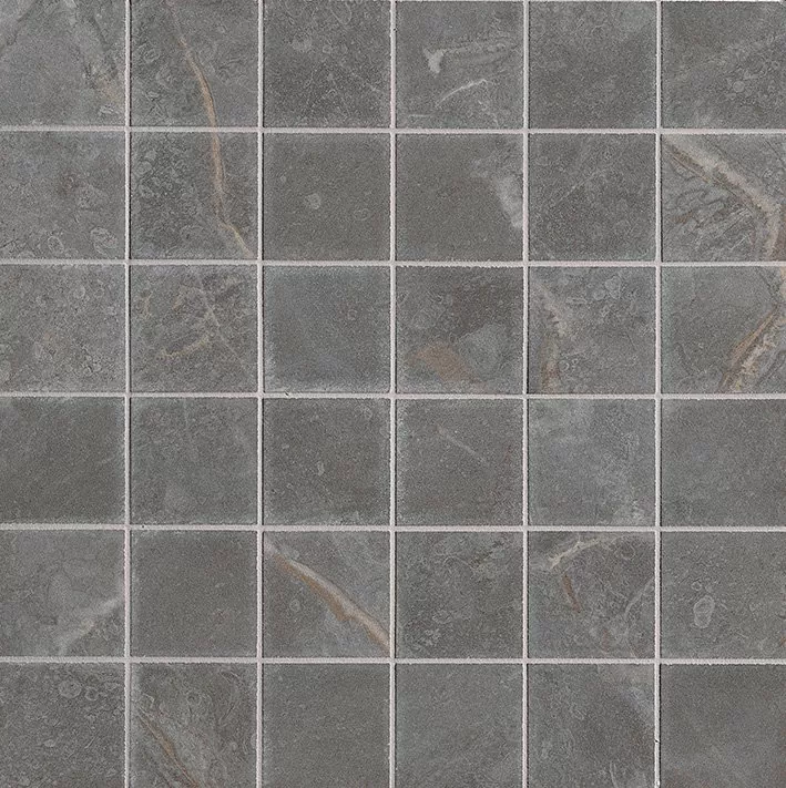 Мозаика fQXI Roma Stone Pietra Grey Macromosaico Satin 30x30