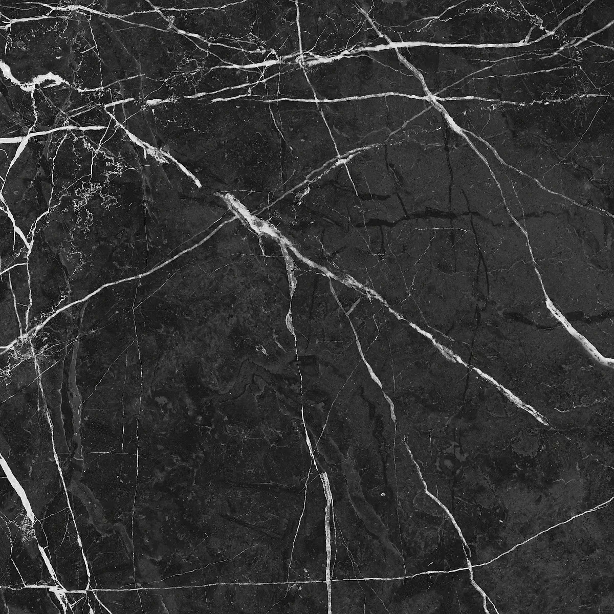 Керамогранит Е-5022/МR Cosmos чёрный ректификат 600х600х9