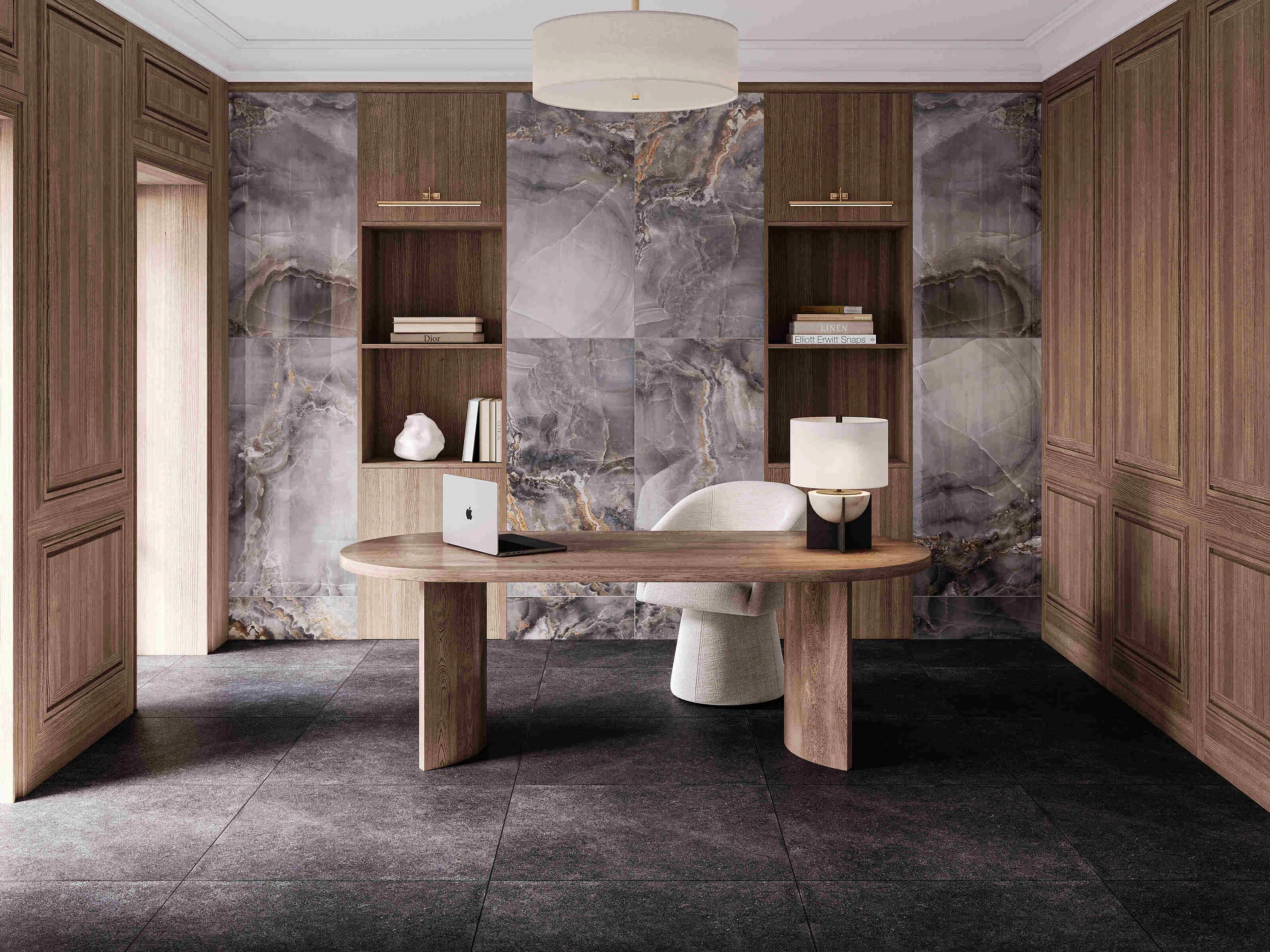 Керамогранит BZ03 Belize Grey Полированный 60x120x10