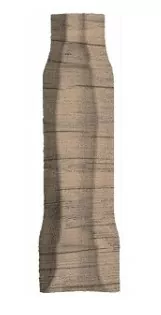 Керамогранит SG5264/AGI Угол внутренний Монтиони бежевый тёмный матовый 8x2,4