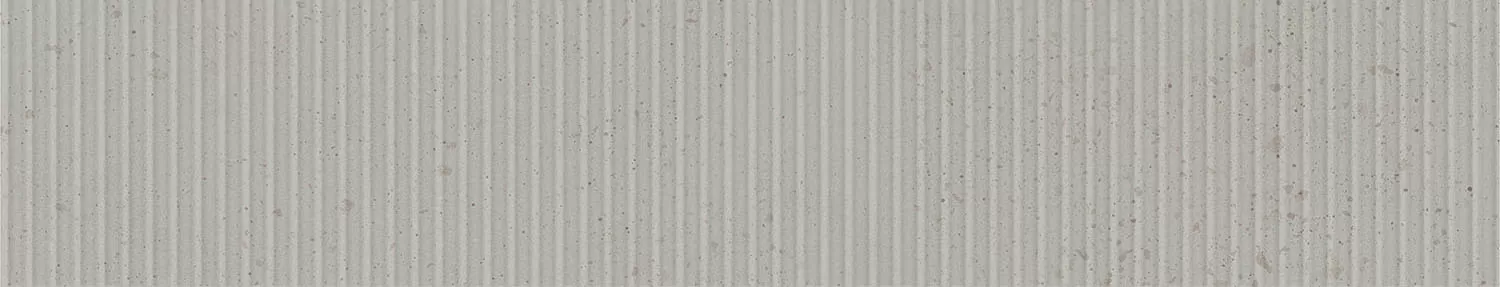 Керамогранит OS/A358/SG1748N Бордюр Скарпа серый светлый матовый структура 40,2x7,7x0,8