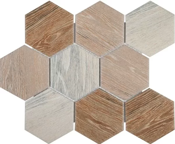 Мозаика KHG95-Wood (95*110) 256*295,5*6,5