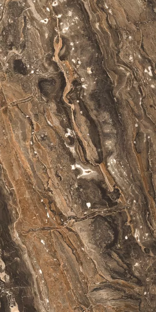 Керамогранит GR204 Richter Brown High glossy 600x1200