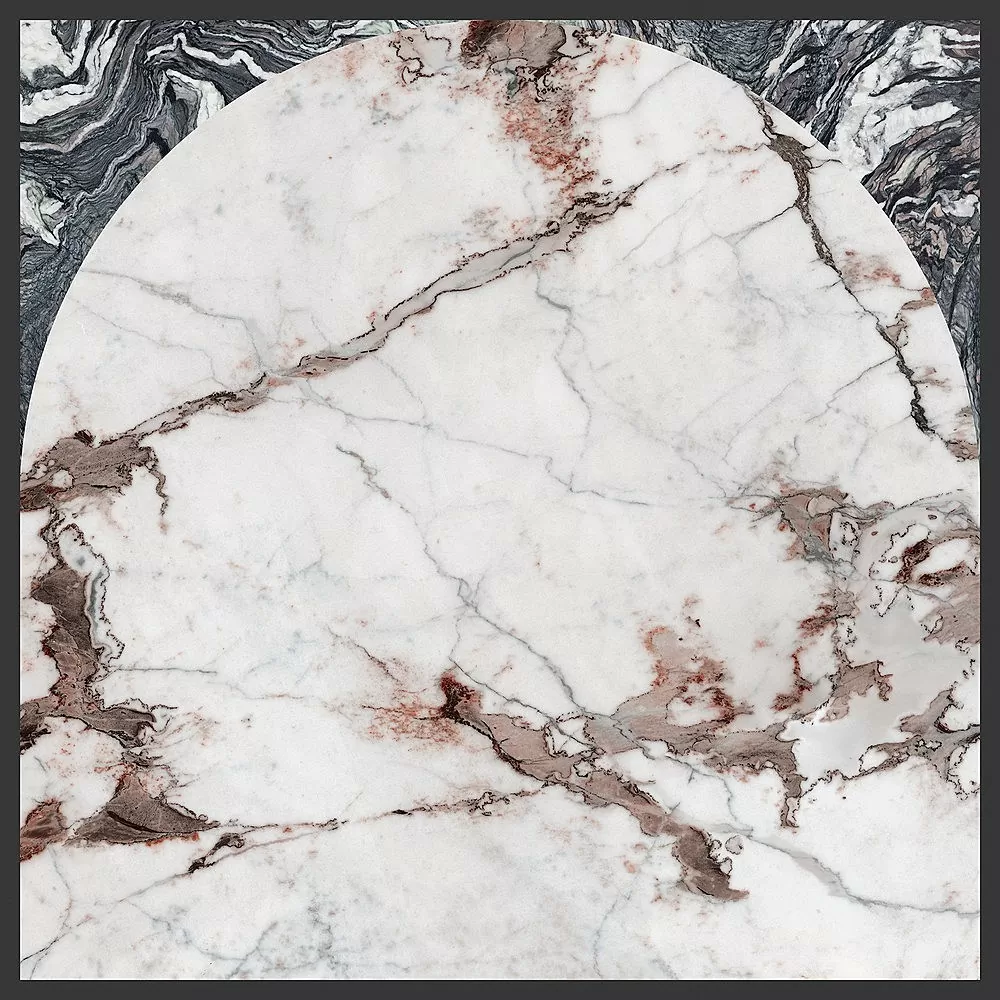 Керамогранит 764114 Policroma Arco Breccia-Cipollino Mat Ret 6mm 120x120
