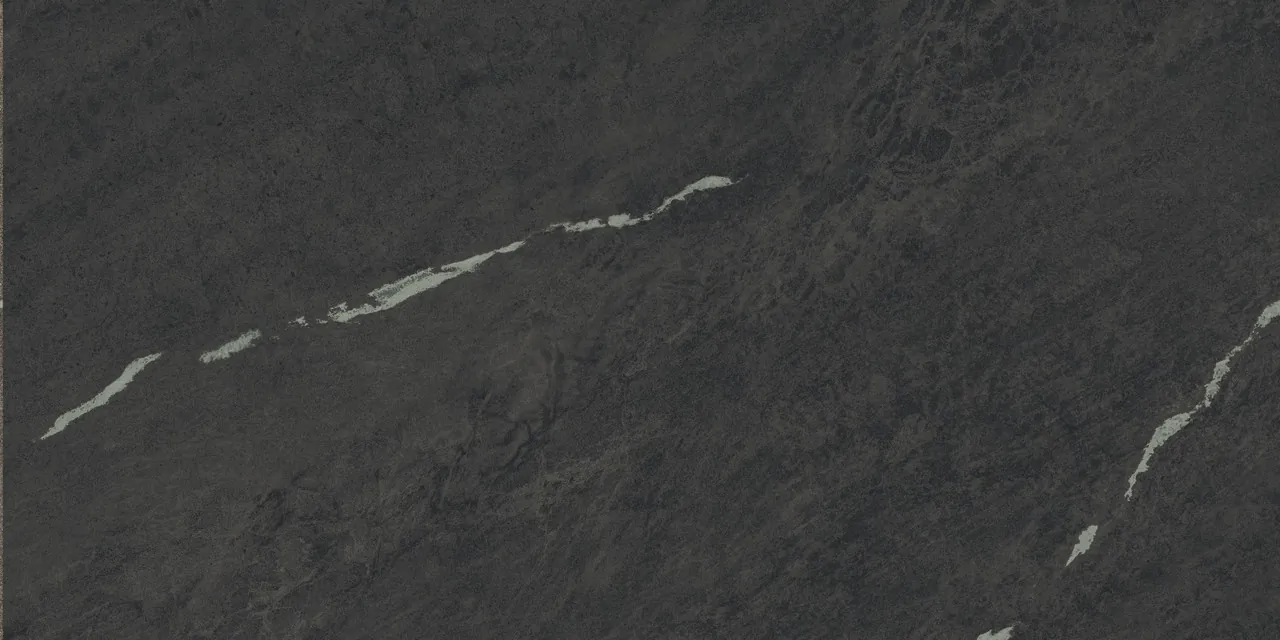 Керамогранит 610010005818 Forte dei Marmi Rock Venaria Black Matt Rett 80x160