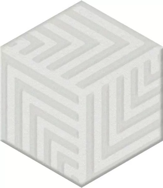 Керамогранит OS/A241/63000 Декор Агуста белый 6х5,2