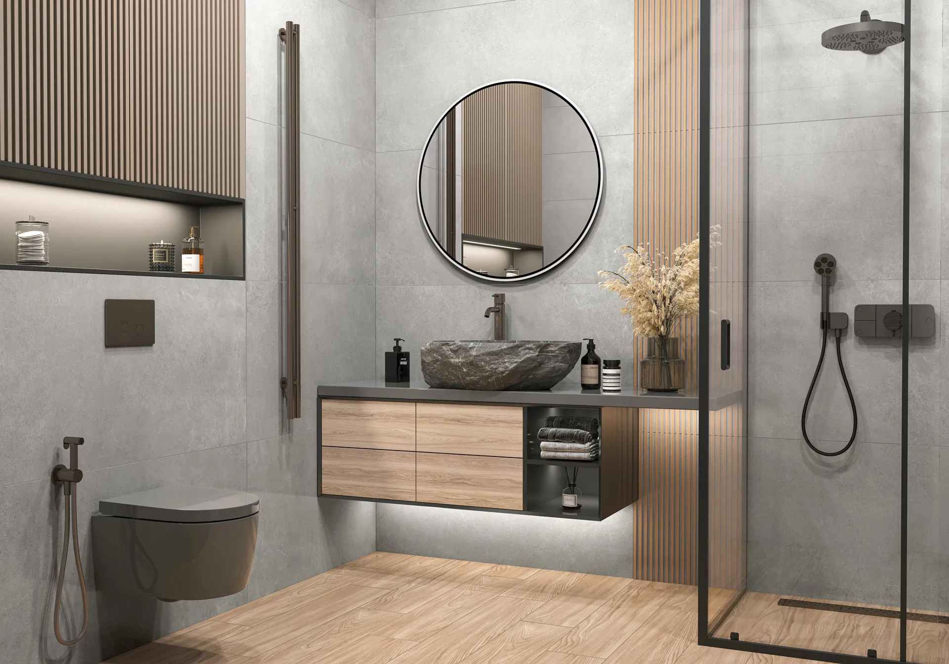 Керамогранит GP60120MIM01M Microcement Crema матовый 600x1200x10