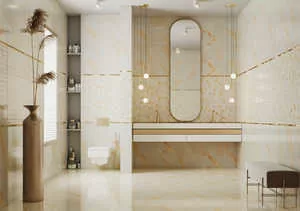 Плитка NC Royal Lineare Silver Rettificato 30x90