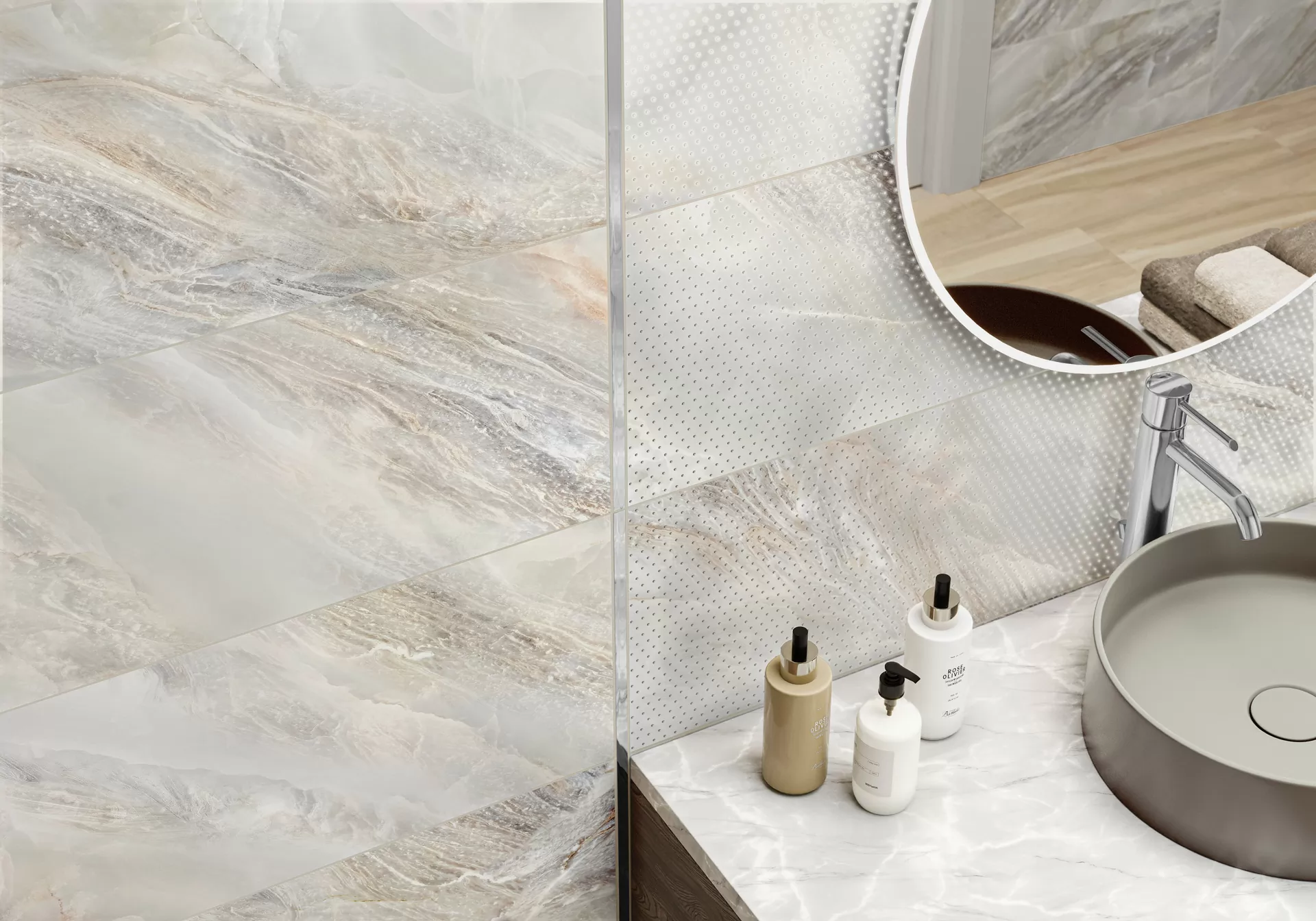 Плитка DW36SNK05 Sunrock Light Point Декор 300x600x9