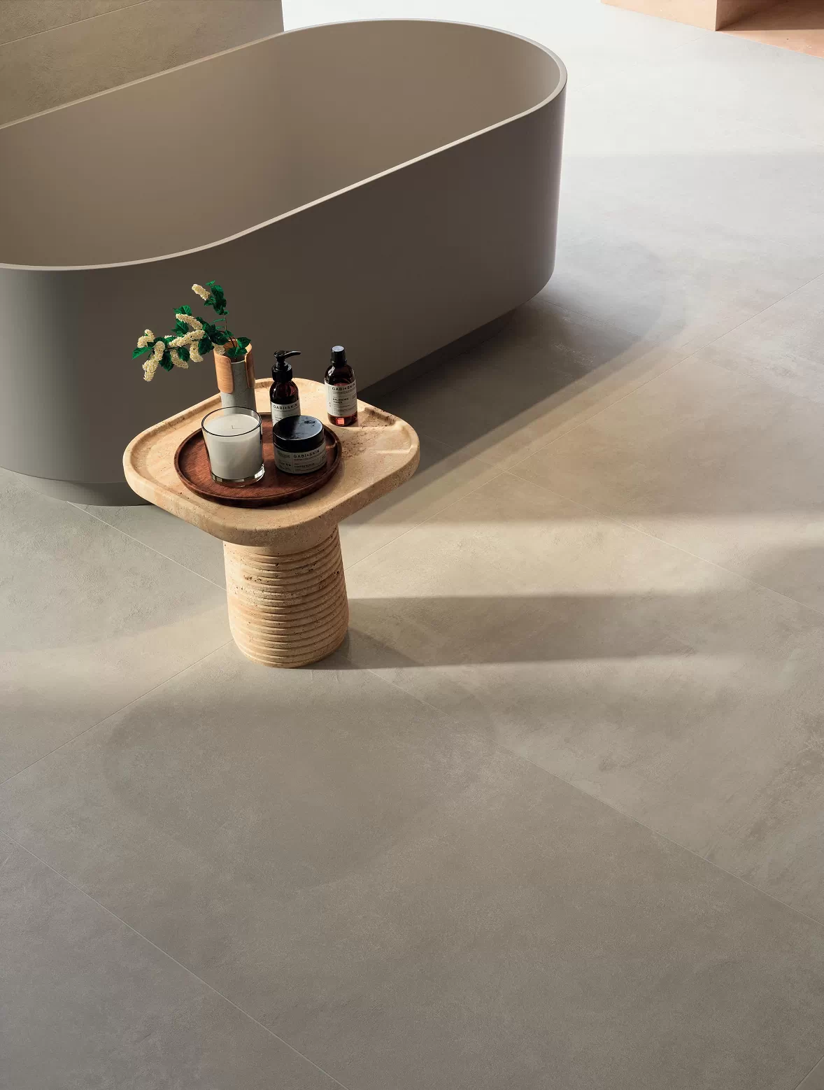 Керамогранит 610010002658 Rinascente Grey LASTRA 20mm R11 60x60