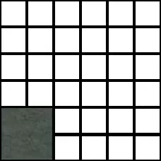 Мозаика K9519248R001VTE0 Quarstone Мозаика Антрацит 7Рек R10B 5X5 30x30