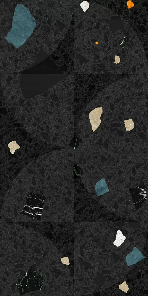 Керамогранит NB_P0022 Cray dark geometry 30х60