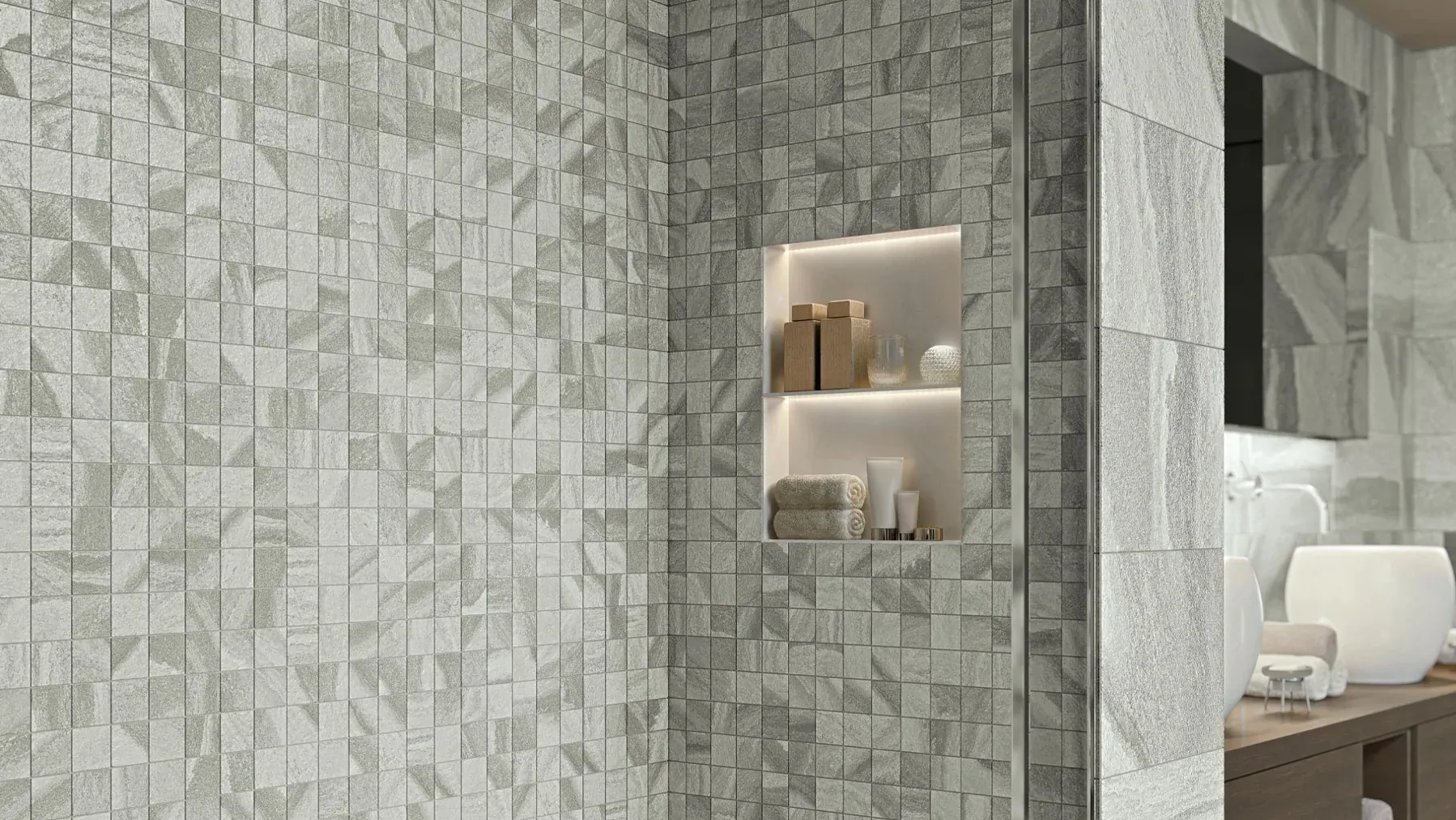 Керамогранит 610110000240 Climb Iron Mosaico Nat 30x30