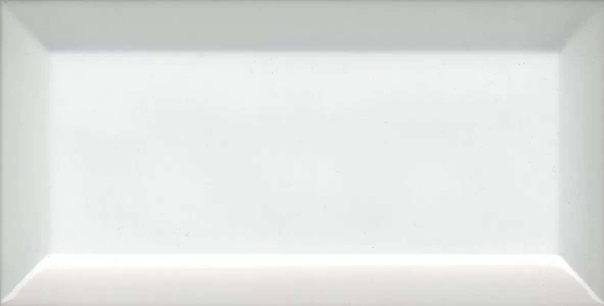 Плитка 16671 Biselado BX Blanco 10x20